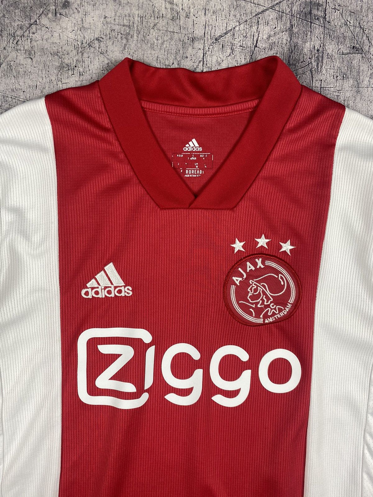 Adidas Adidas Ajax Soccer Jersey Tee T Shirt Size US M / EU 48-50 / 2 - 5 Thumbnail