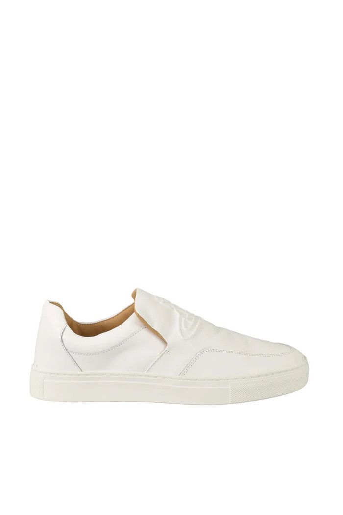 Vivienne Westwood o1y0525 Leather Low-Top Sneakers in White Size US 6 / EU 39 - 1 Thumbnail