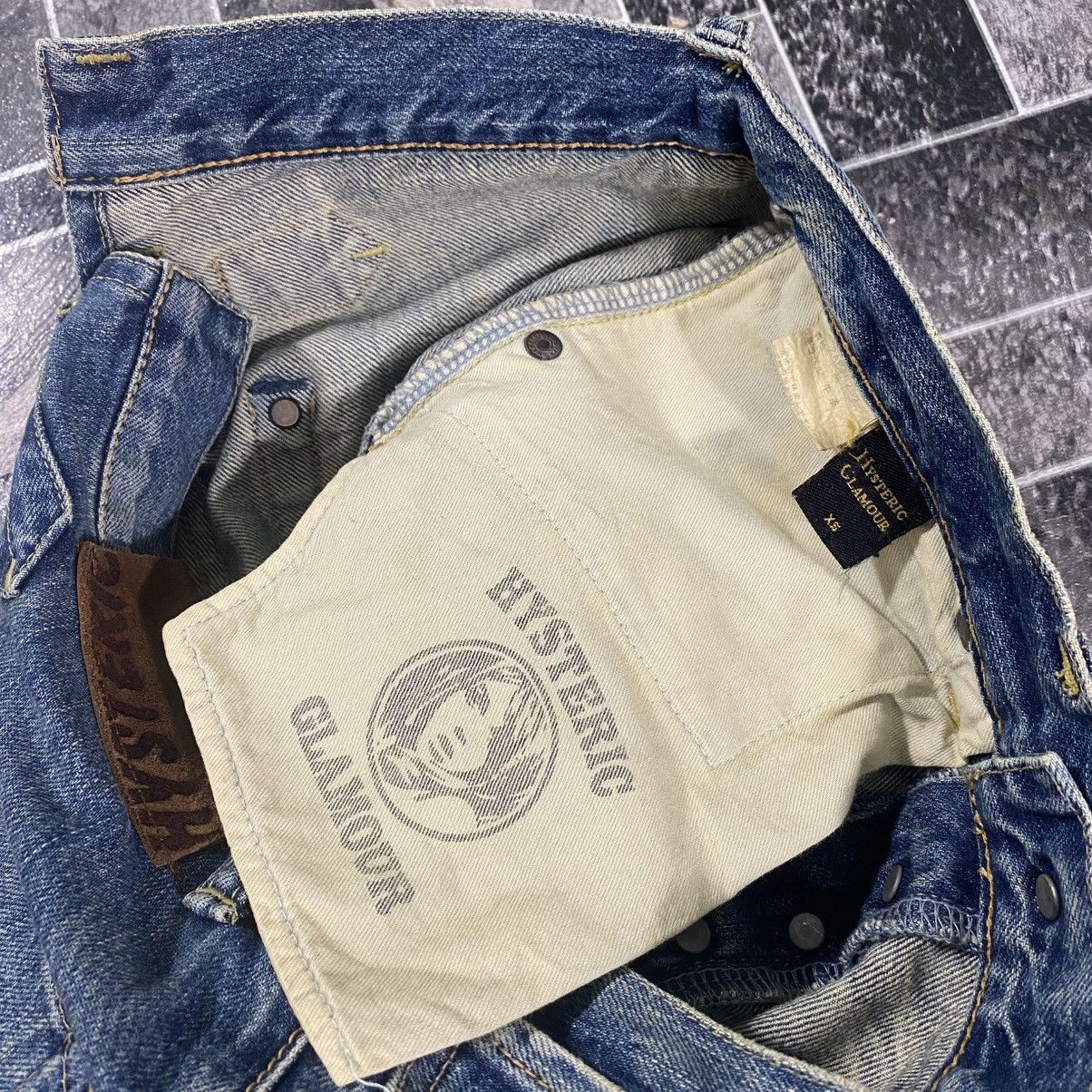 Hysteric Glamour Hysteric Glamour Selvedge Jeans XS Size Blue Colour Size US 28 / EU 44 - 8 Thumbnail