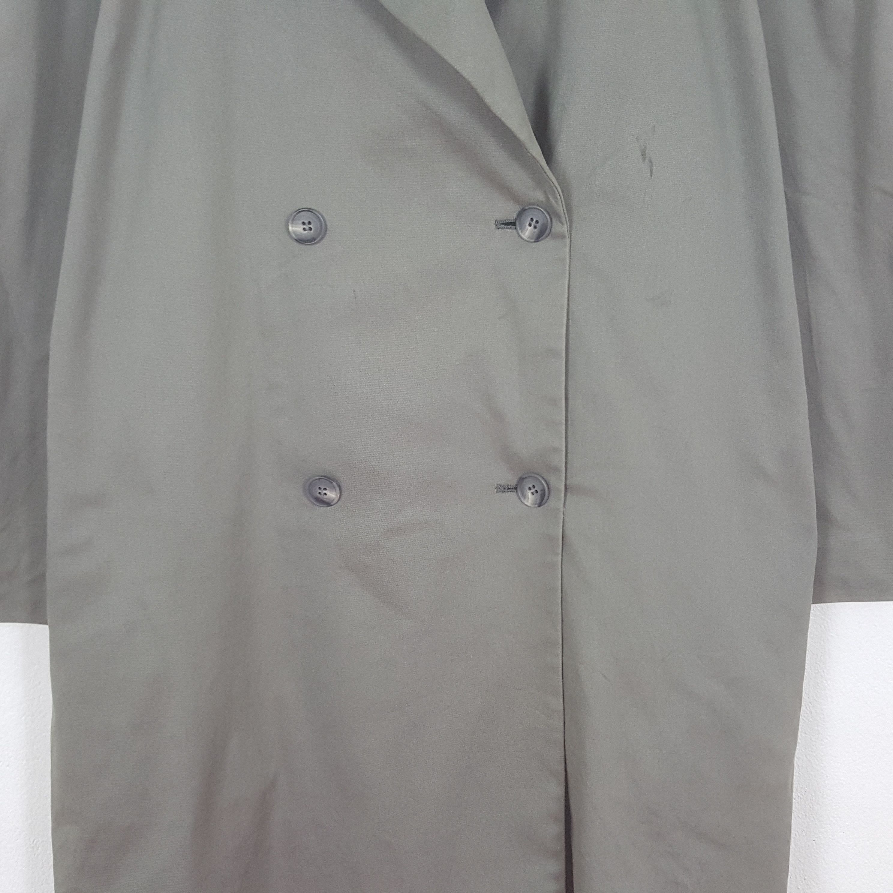 Helmut Lang Vintage Helmut Lang Trench Coat Jacket Size L / US 10 / IT 46 - 2 Thumbnail