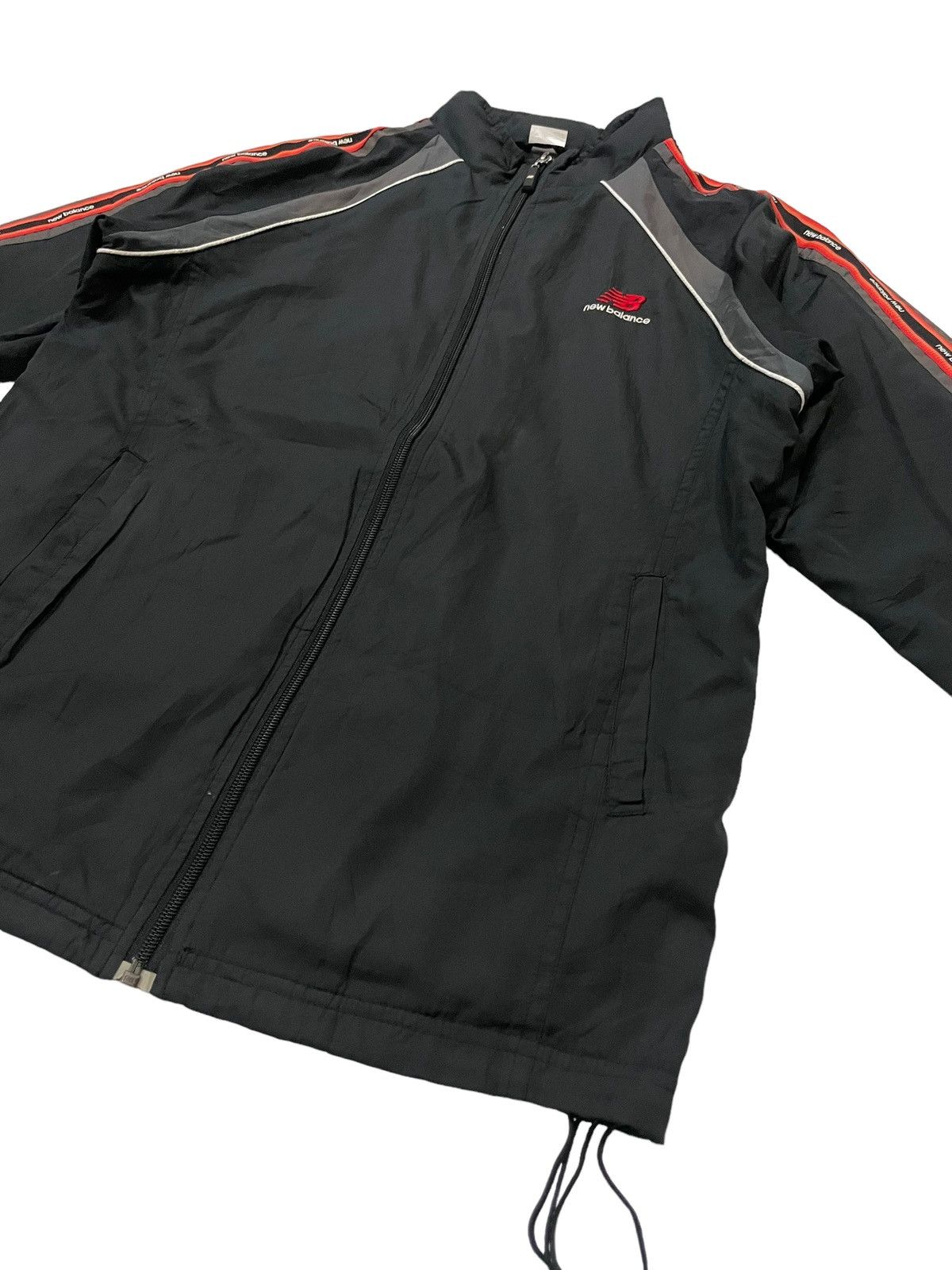 New Balance Vintage New Balance Zip Spell Out Windbreaker Sport Jacket Size US M / EU 48-50 / 2 - 4 Thumbnail