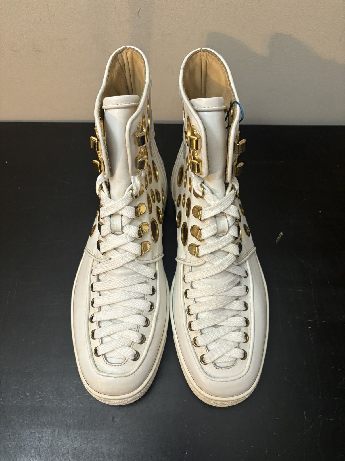 Christian Louboutin Christian Louboutin Red Bottom Alfibully Leather Sneakers Size US 9.5 / EU 42-43 - 2 Thumbnail