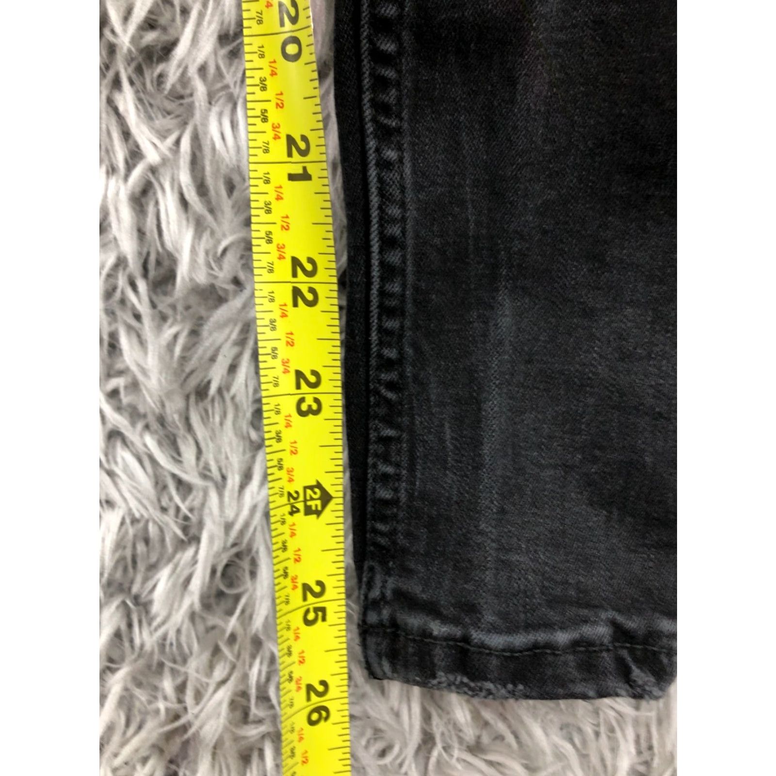 Denim & Co. VINTAGE Denim & Co Jeans Size 4 Womens Dark Wash Black Primark Cares Skinny Size 27" / US 4 / IT 40 - 3 Thumbnail