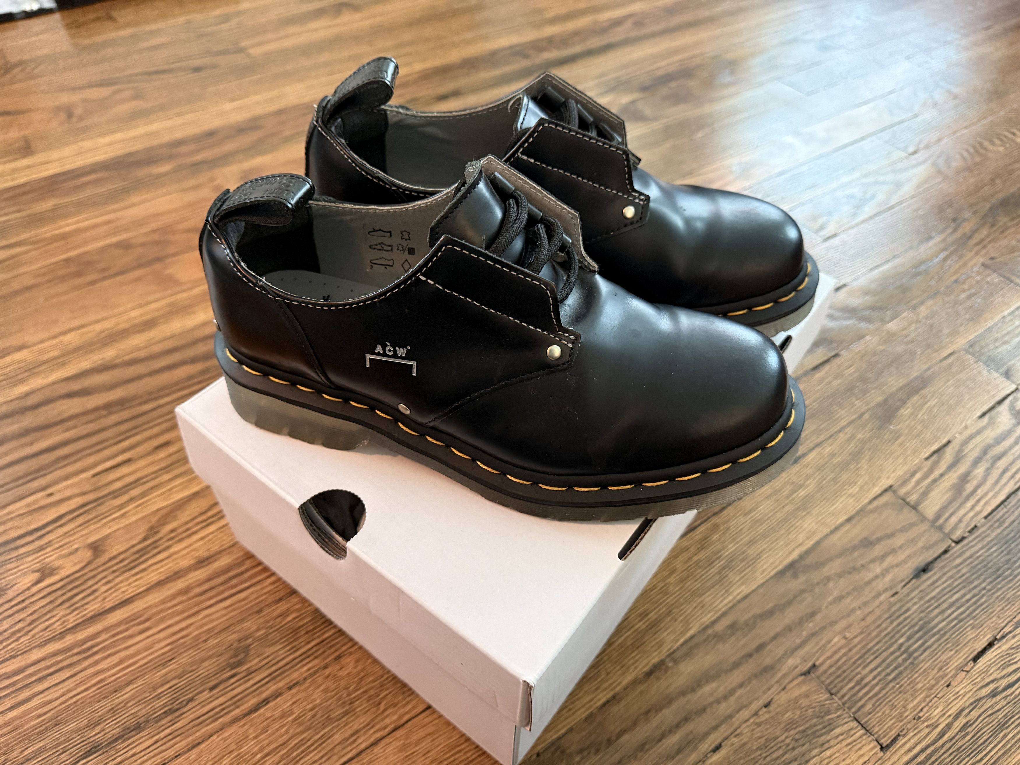 A-COLD-WALL* × Dr. Martens ACW* X DR. MARTENS 1461 WORK SHOE Size US 7 / IT 37 - 1 Thumbnail
