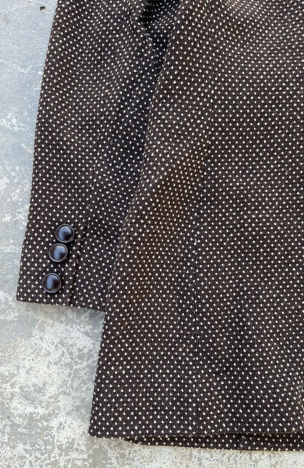 Christian Dior Monsieur 🔥Vintage Christian Dior Polka Dot Button Jacket Size M / US 6-8 / IT 42-44 - 10 Thumbnail