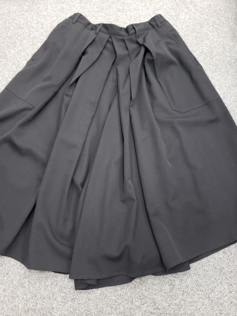 Yohji Yamamoto POUR HOMME 24ss WOOL GABARDINE HAKAMA PANTS Size US 41 - 5 Thumbnail