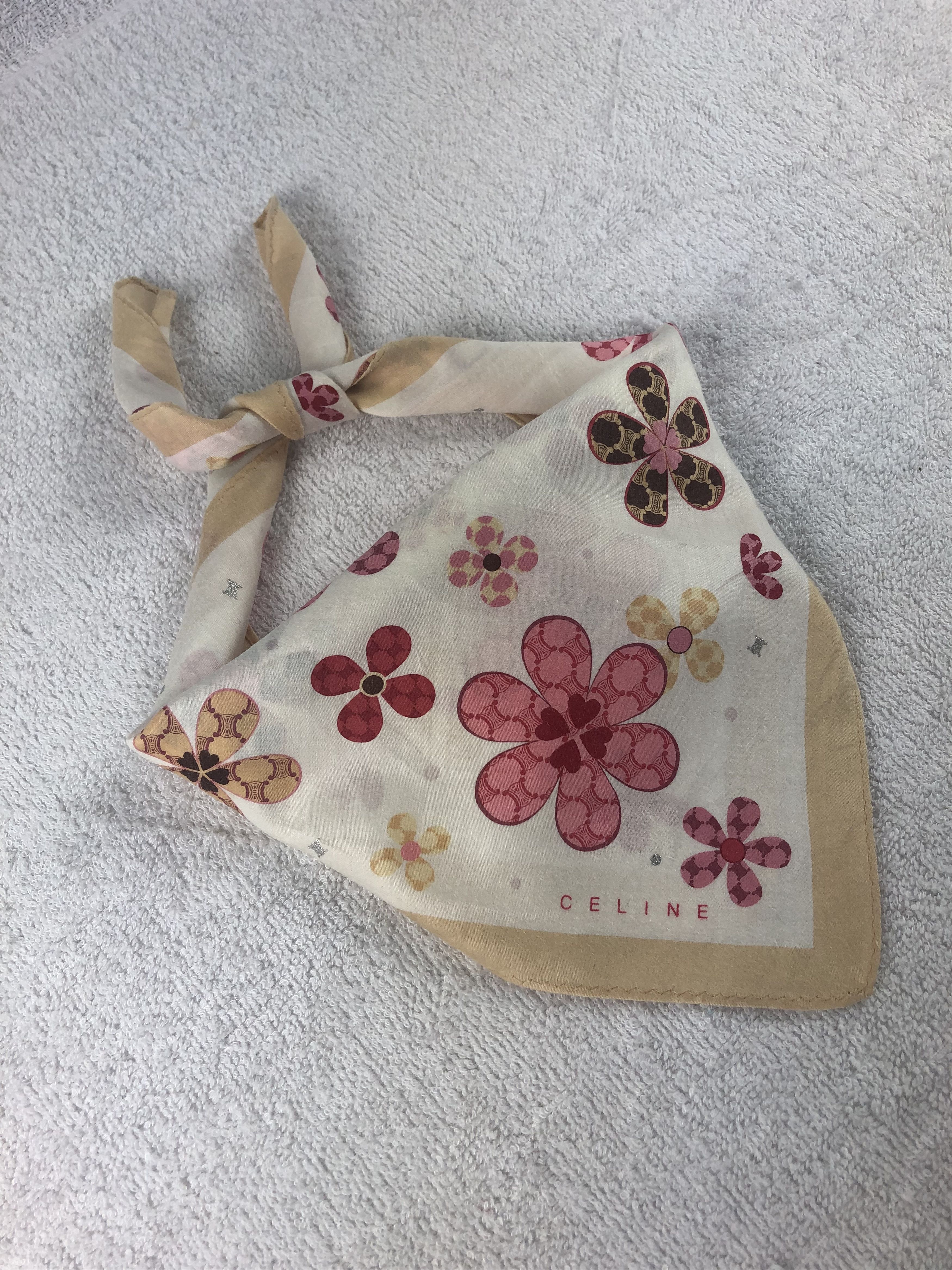 Celine Celine Handkerchief / Bandana / Neckerchief Size ONE SIZE - 2 Thumbnail