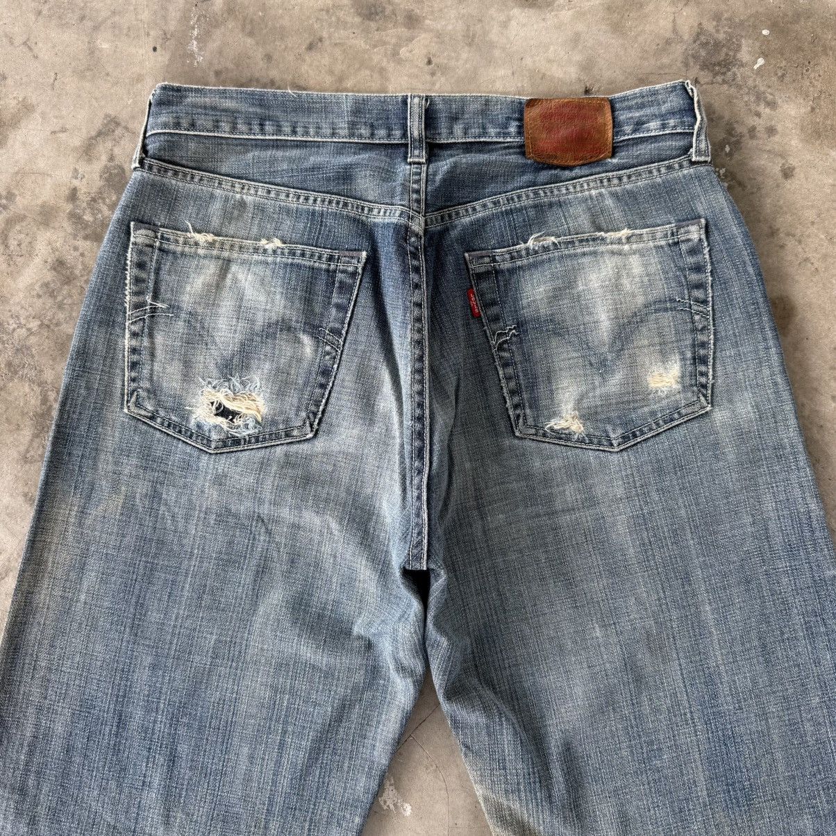 Levi's Vintage Clothing W33 Vintage Levi's 503 Faded Rusty Denim Jean Pante Size US 33 - 9 Thumbnail