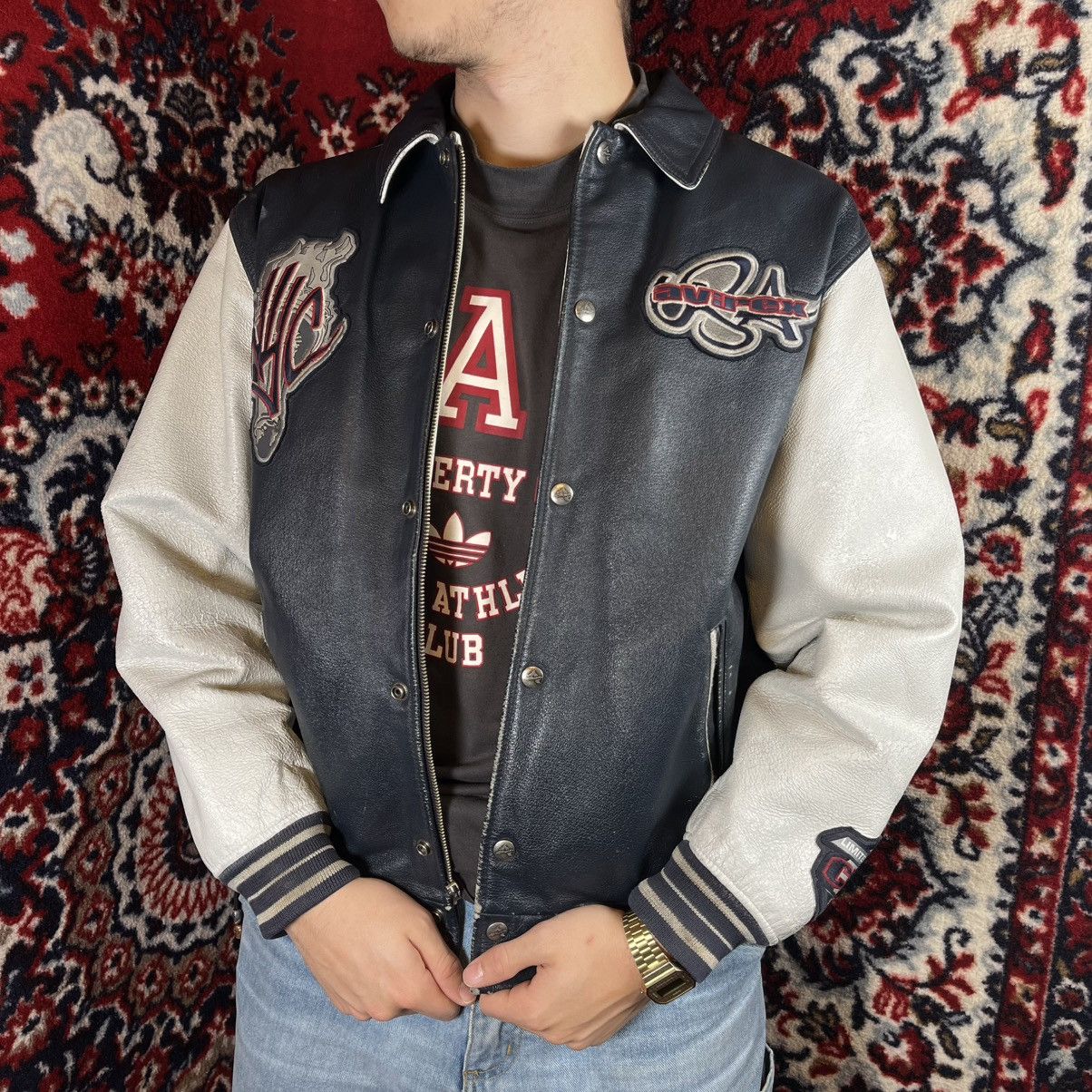 Avirex Avirex New York Limited 500 Edition Leather jacket bomber Size US XL / EU 56 / 4 - 5 Thumbnail