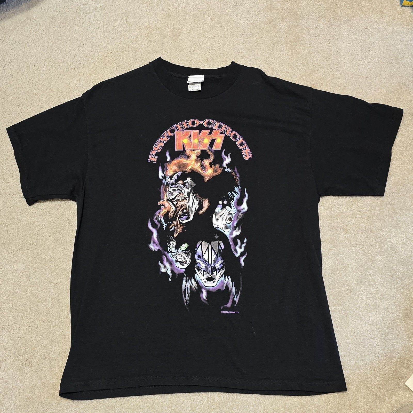 Other KISS Psycho Circus Vintage Vinyl T-Shirt 2006 Large Black Size US L / EU 52-54 / 3 - 3 Thumbnail