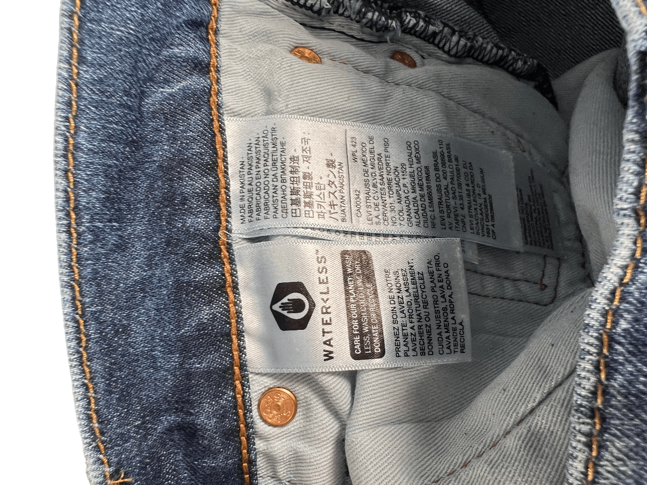 Levi's Levis 511 denim jeans Size US 30 / EU 46 - 5 Thumbnail