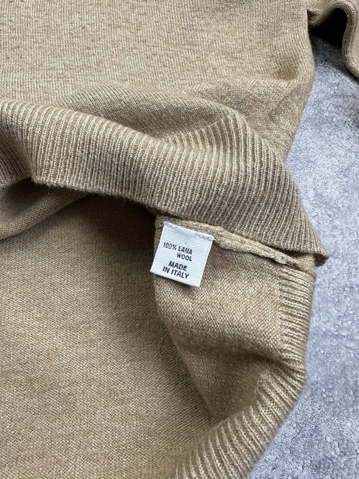 Loro Piana Loro Piana Lana Wool Beige Sweater Vintage Size US S / EU 44-46 / 1 - 8 Thumbnail