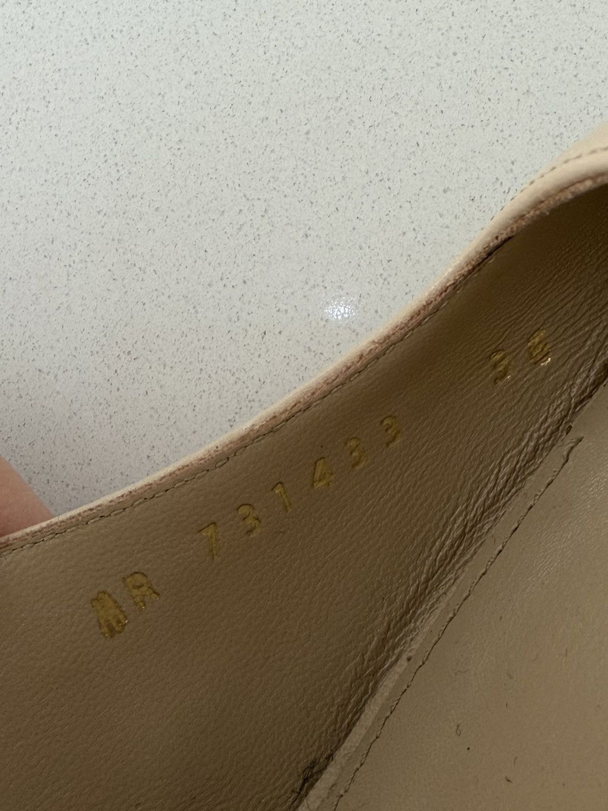 Saint Laurent Paris Saint Laurent Blade slingback pumps in Nude Size US 6 / IT 36 - 10 Thumbnail