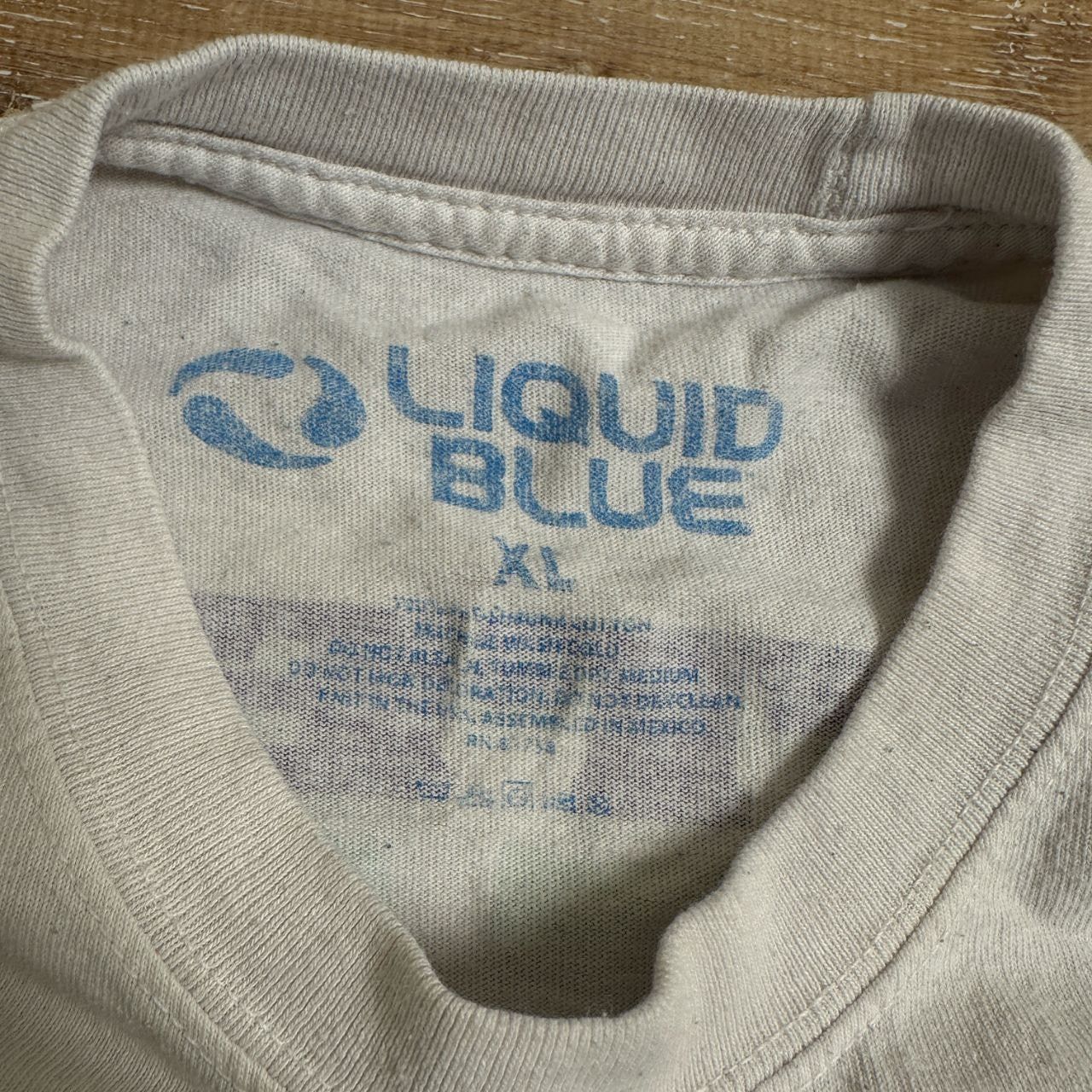 Liquid Blue Liquid Blue Mens XL Grateful Dead Hockey Tie Dye T-Shirt Size US XL / EU 56 / 4 - 5 Thumbnail