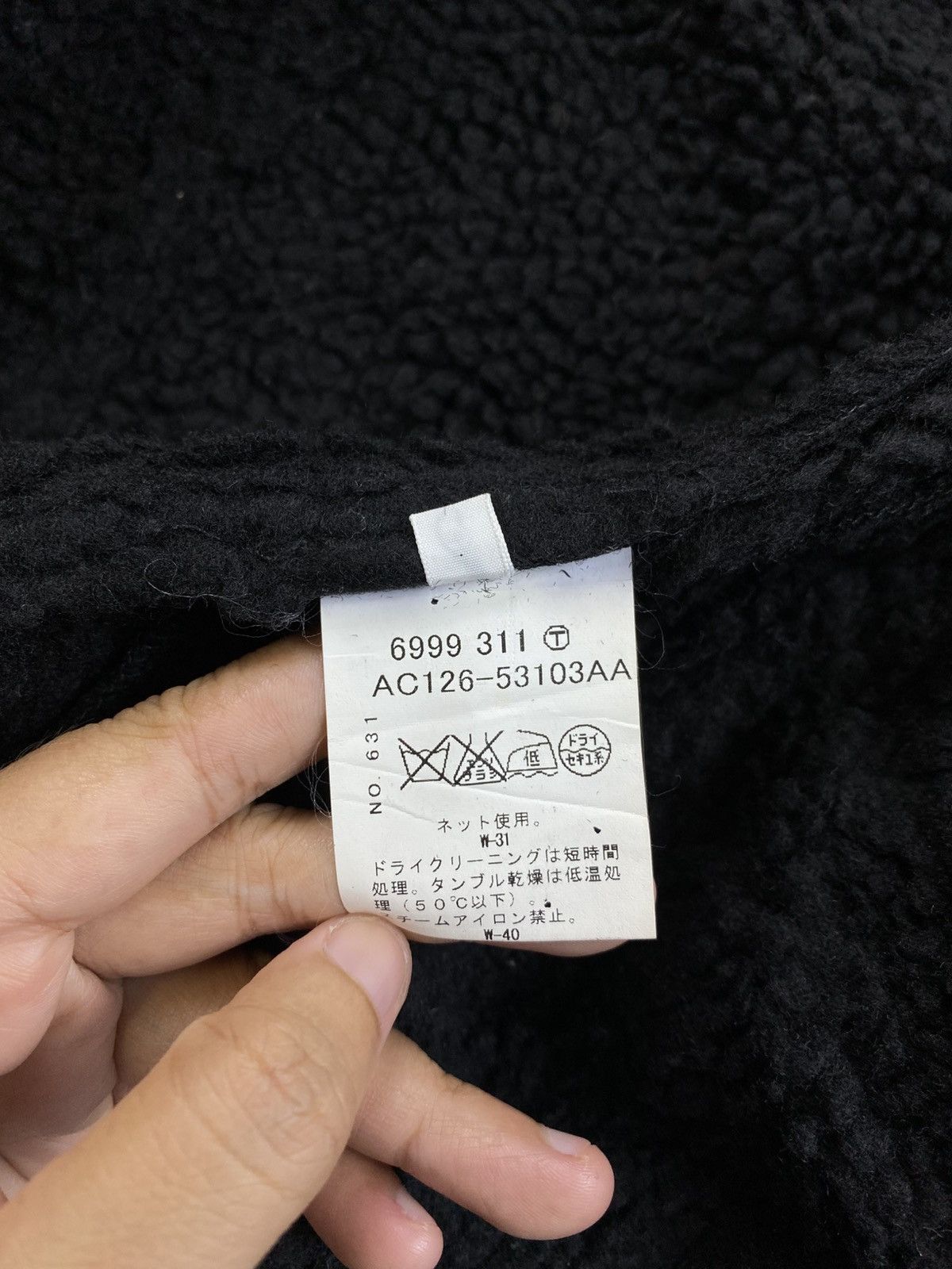 Boycott × Le Grande Bleu (L.G.B.) × Vintage Vtg Boycott Shearling Lined Zip Up Jacket with Contrast Trim Size US M / EU 48-50 / 2 - 10 Thumbnail