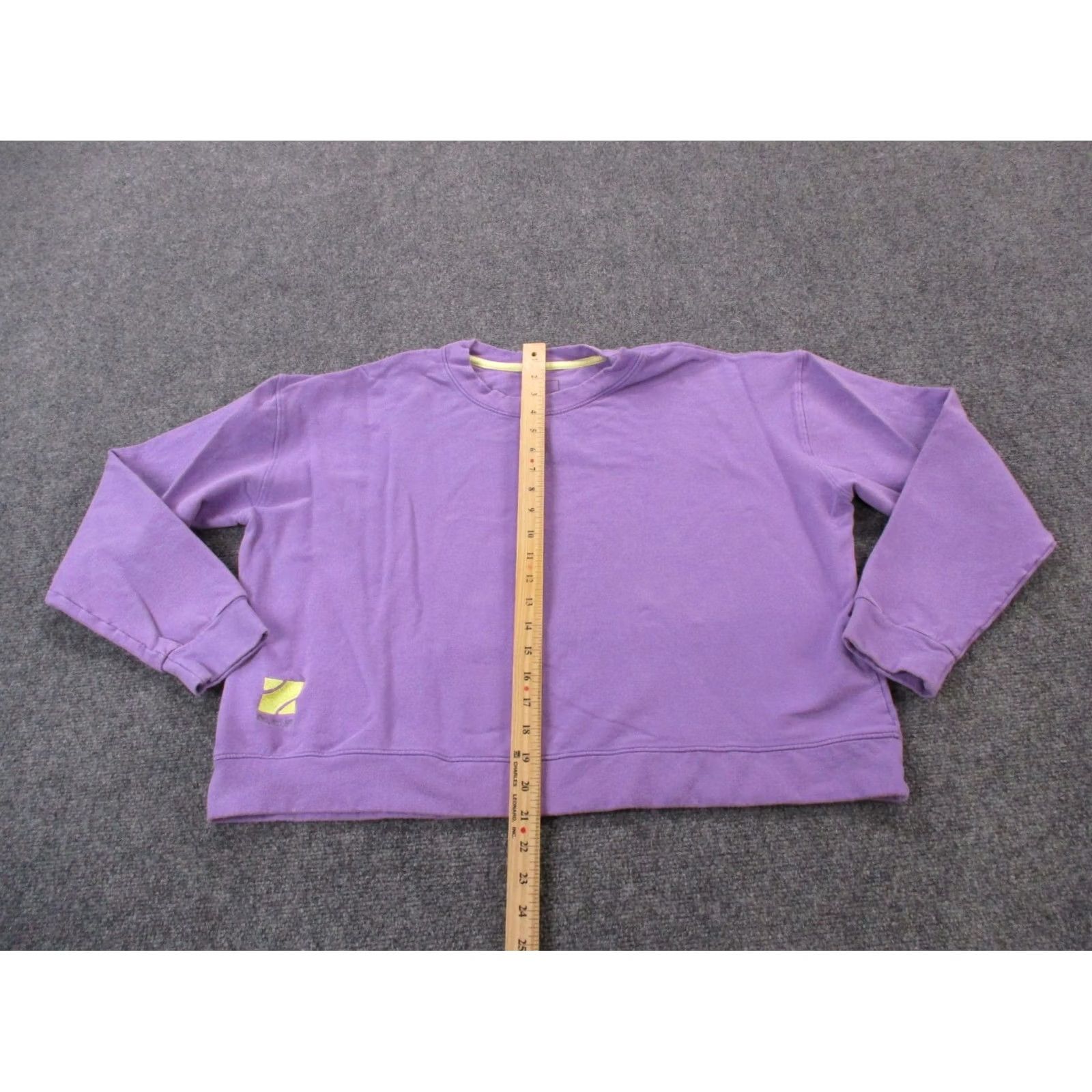 Vintage Courtlife Sweatshirt Women 2 Purple Cropped Pickleball Do What You Love Sport Shirt Womens Purple CourtLife Sweatshirt 2 Small Size XS / US 0-2 / IT 36-38 - 3 Thumbnail