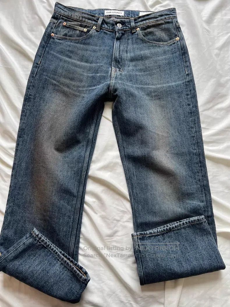 Our Legacy Our Legacy Wash Denim Pants Size US 31 - 1 Thumbnail