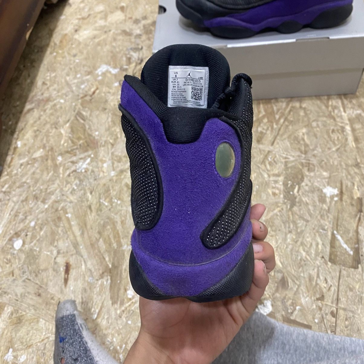 Jordan Brand Nike Air Jordan 13 Retro “Court Purple” (2021) – Size 8 – Size US 8 / EU 41 - 6 Thumbnail