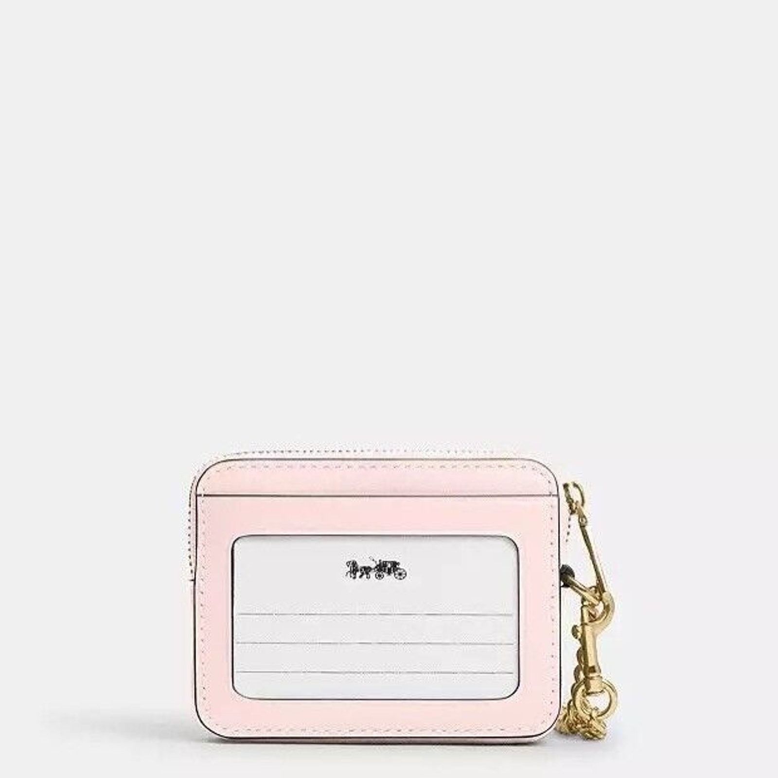 Coach NWT Coach Zip Card Case Quilting CZ467 Novelty Gold/Blush Size ONE SIZE - 5 Thumbnail