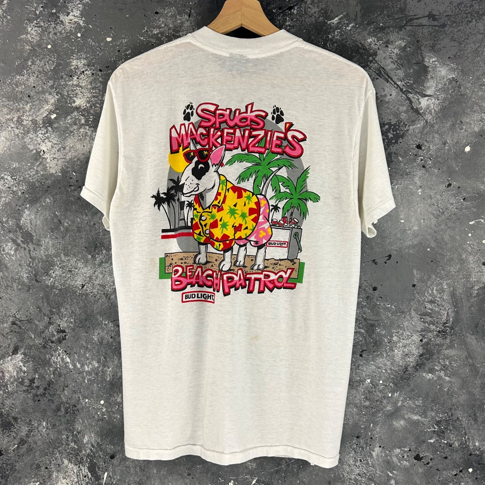 Vintage Vintage 80’s Bud Light Spud shirt Size US S / EU 44-46 / 1 - 1 Thumbnail