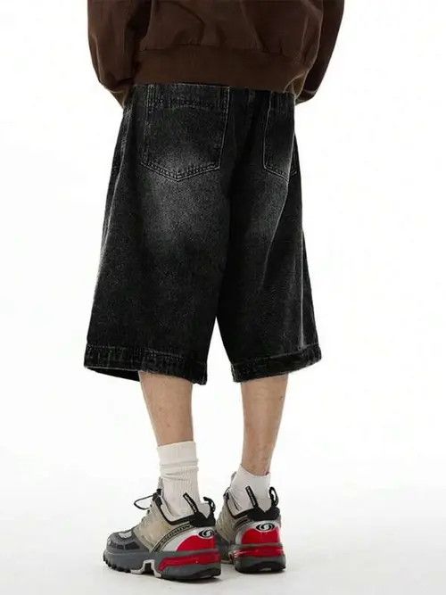 Japanese Brand × Vintage GOTH Vintage RETRO washed jorts shorts Size US 32 / EU 48 - 3 Thumbnail