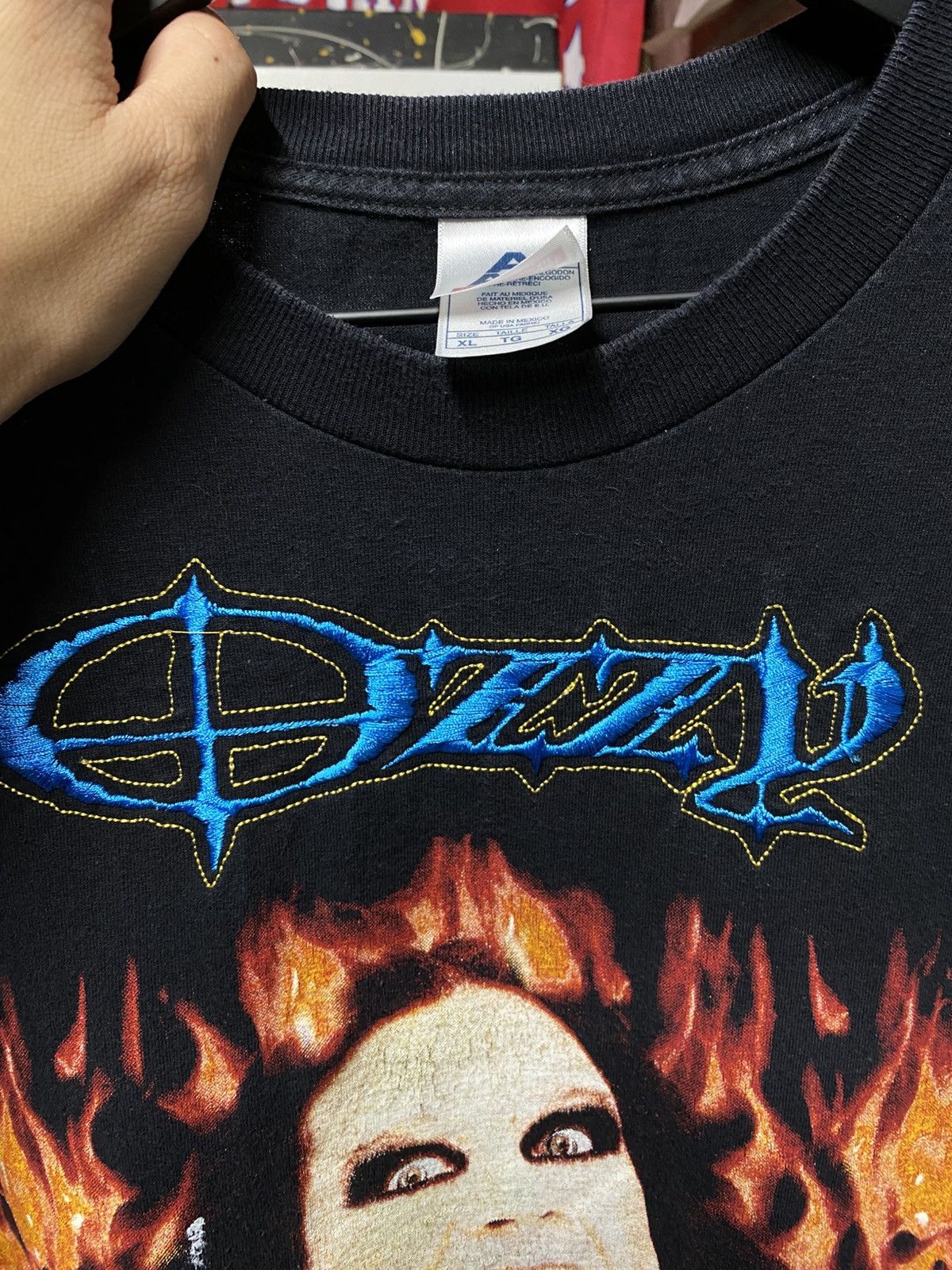 90's Vintage Ozzy Osbourne Black Sabbath Band Tee Shirt XL