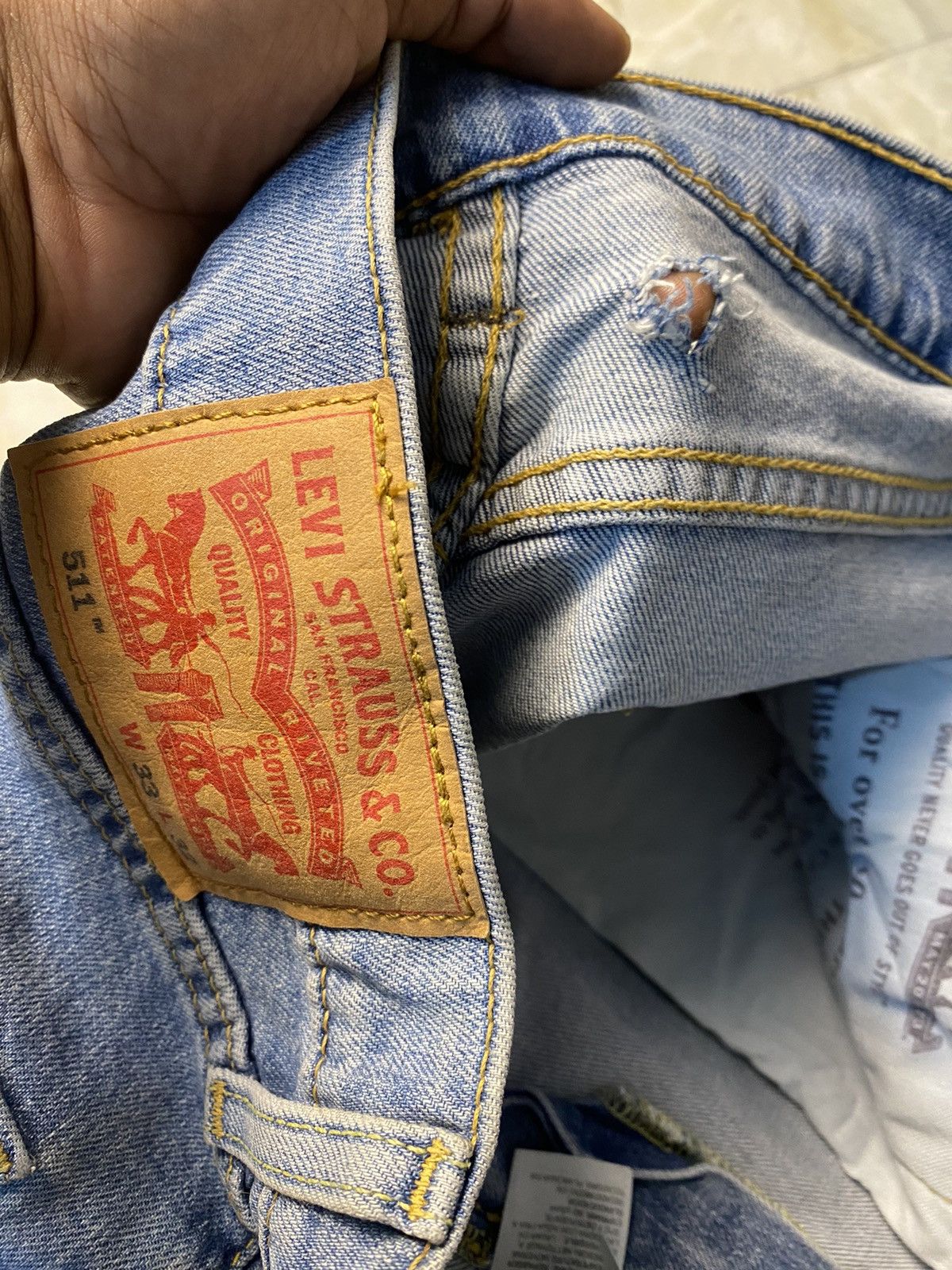 Levi's LEVIS 511 Size US 34 / EU 50 - 11 Thumbnail