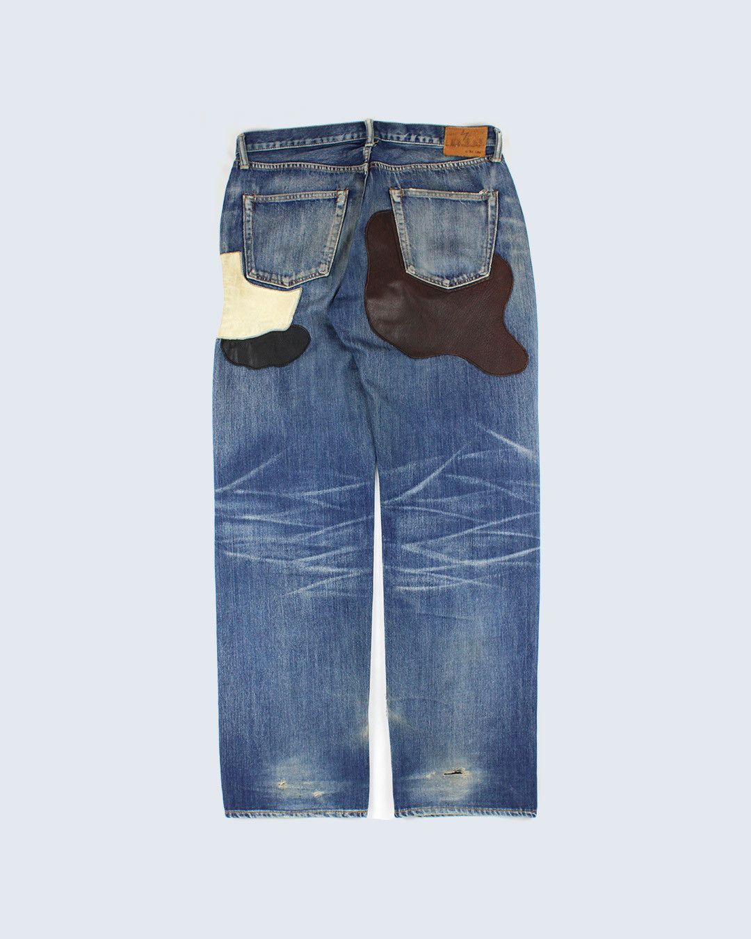 Yohji Yamamoto SS04 Spotted Horse Craft Patchwork Denim