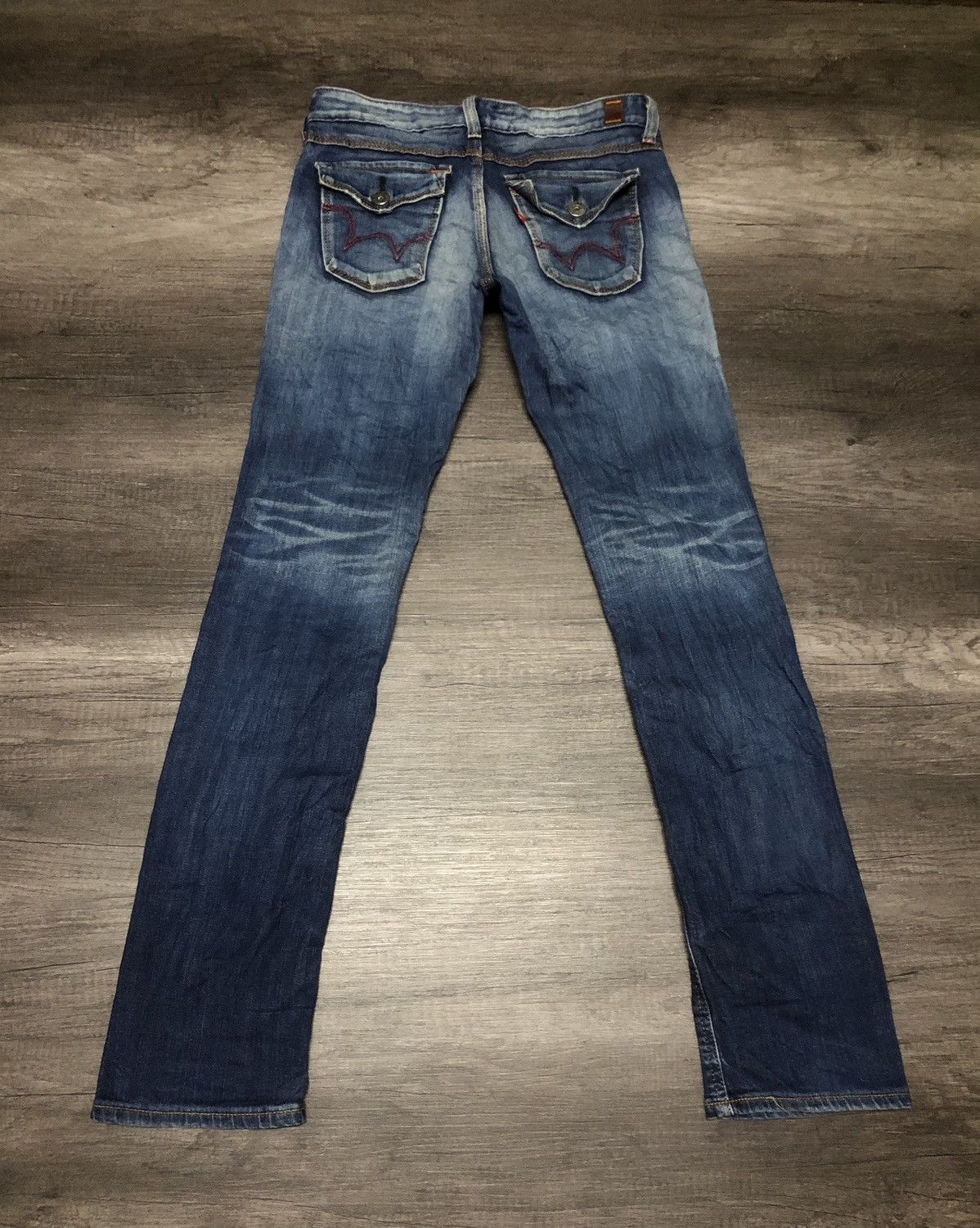 Edwin × Vintage VINTAGE EDWIN BLUE TRIP SELVEDGE DENIM Size 30" / US 8 / IT 44 - 6 Thumbnail