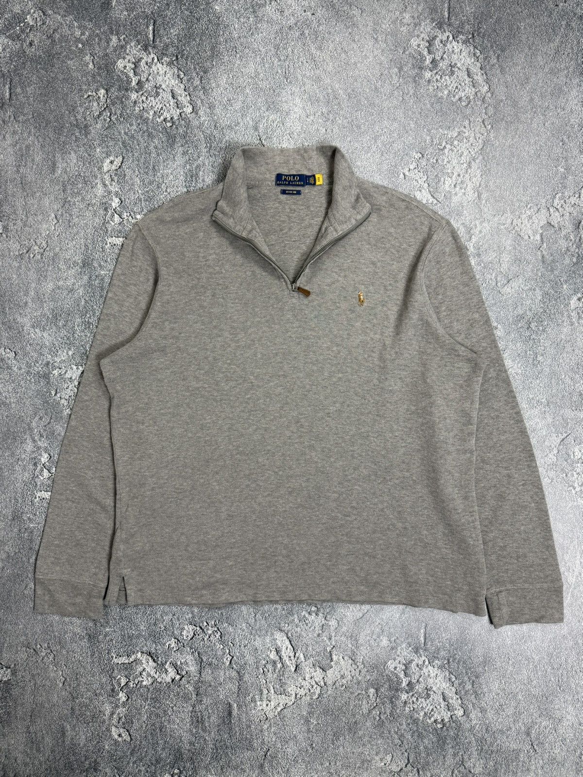 Polo Ralph Lauren Vintage Polo Ralph Lauren 1/3 zip box fit y2k sweater Size US L / EU 52-54 / 3 - 6 Thumbnail
