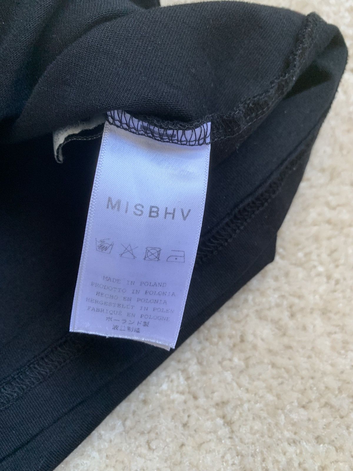 Misbhv Misbhv Stripper Tee with Rhinestones Size US M / EU 48-50 / 2 - 3 Thumbnail