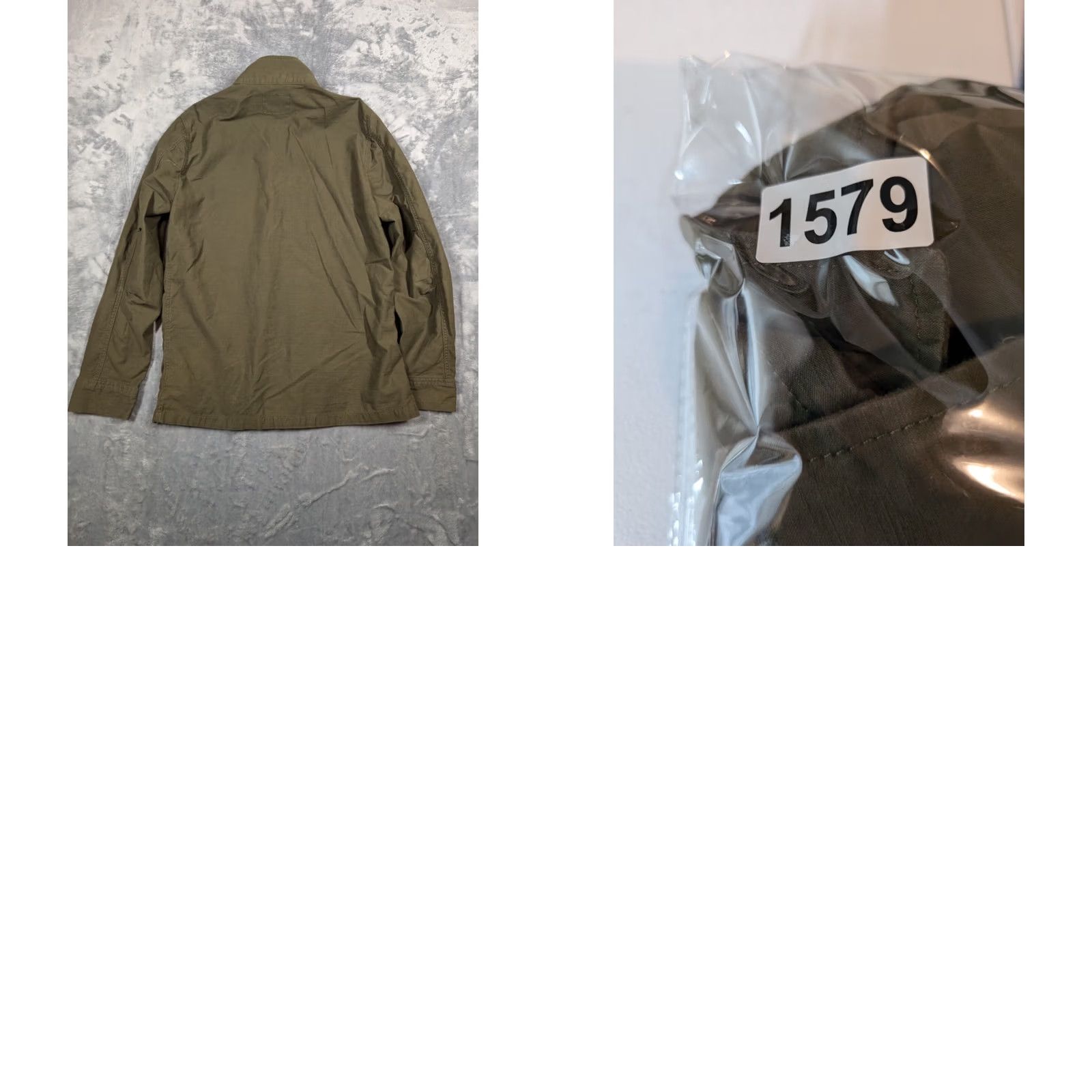 Lucky Brand Lucky Brand Jacket Mens Small Green Cotton Military Coat Field Chore Barn Shirt? Size US S / EU 44-46 / 1 - 8 Thumbnail