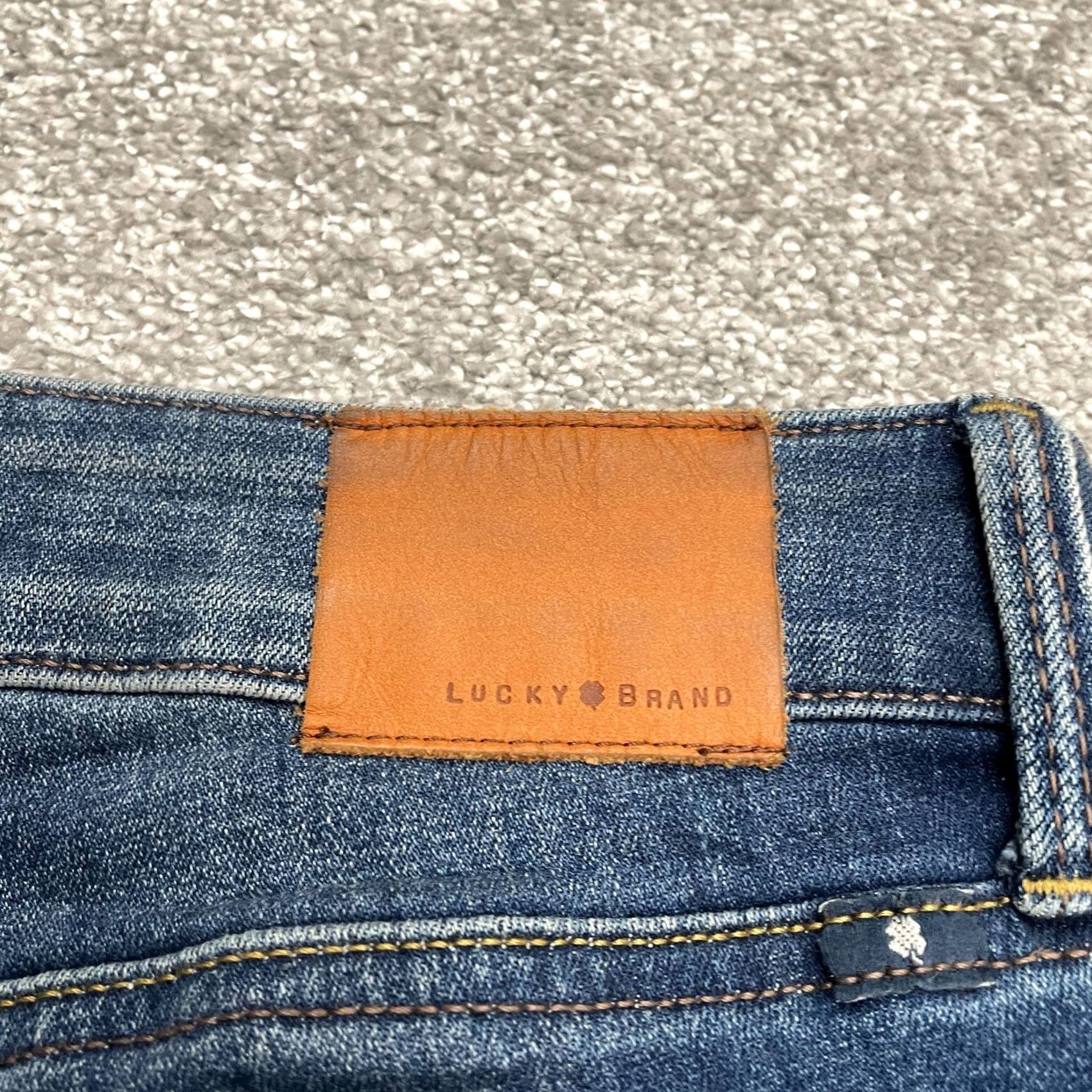 Lucky Brand Lucky Brand Lolita Skinny Denim Jeans Womens 10 / 30 Blue Medium Wash Stretch Jeans Size 32" / US 10 / IT 46 - 7 Thumbnail