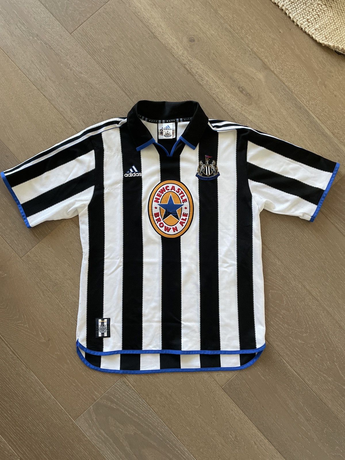 Other Vintage Adidas Newcastle FC 1999 2000 Soccer Jersey Kit Size US L / EU 52-54 / 3 - 1 Thumbnail