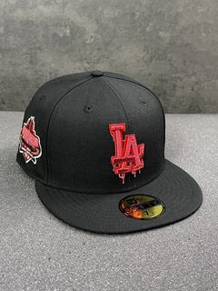 BLACK REVERSED LA HAT – KrownCollective