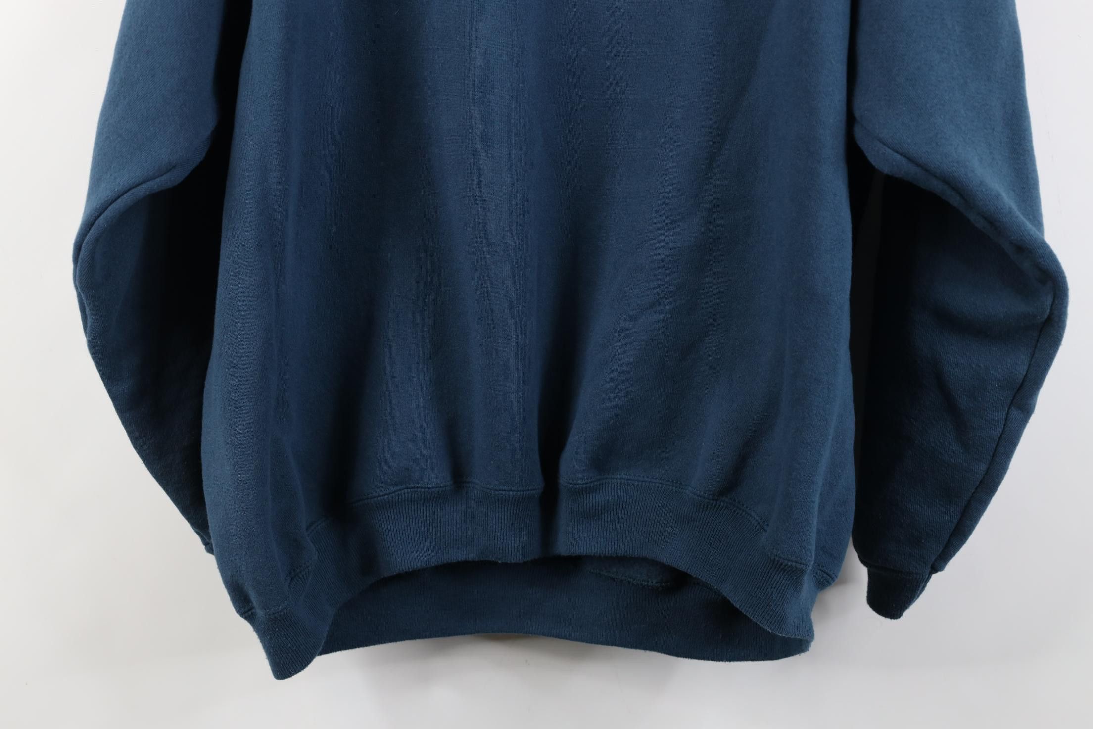 Vintage Vintage 90s Streetwear Hawaii Beach Crewneck Sweatshirt Blue Size US XL / EU 56 / 4 - 13 Thumbnail