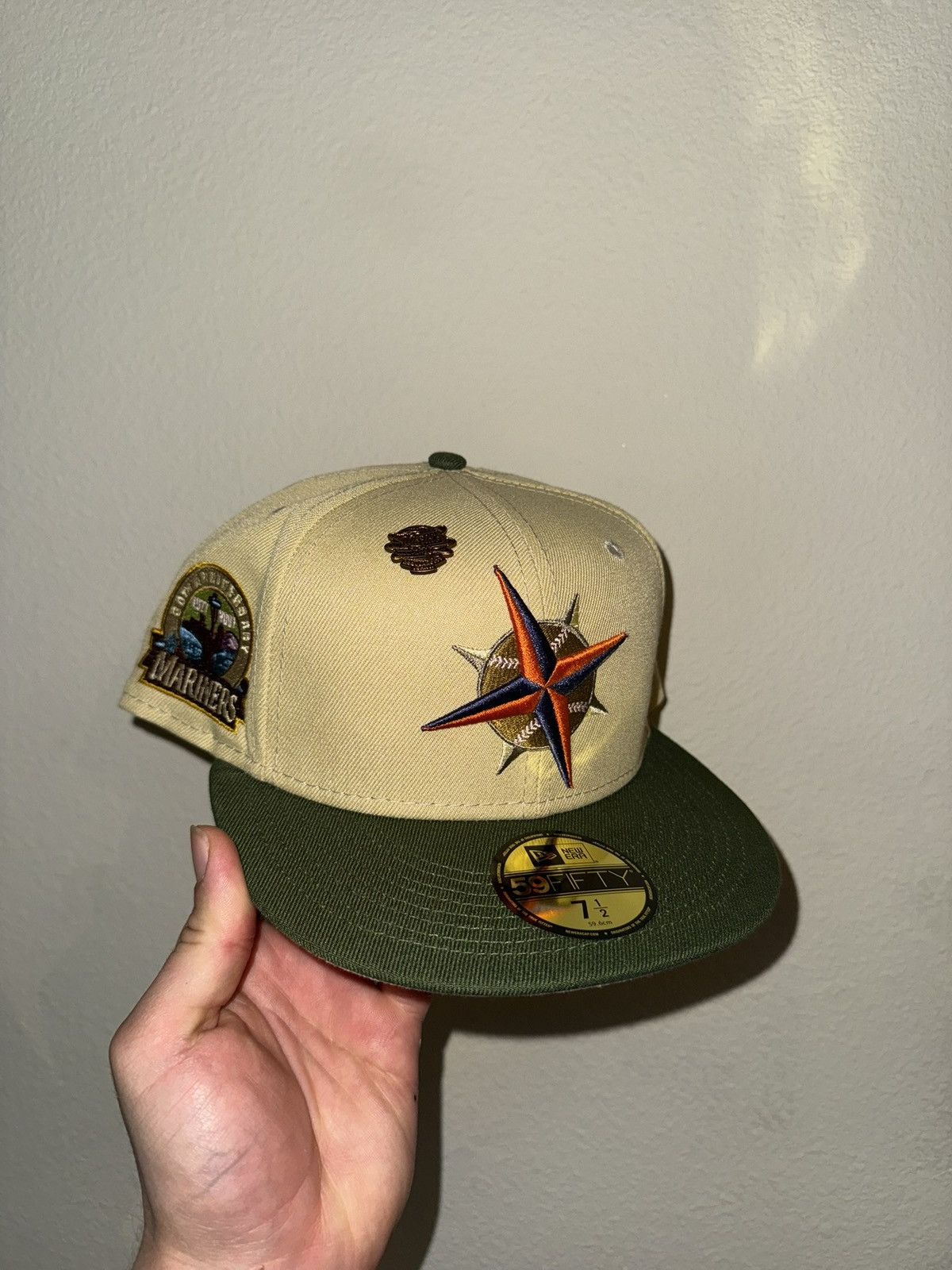 New Era Seattle mariners world fair myfitteds ty mathis 7 1/2 new Size ONE SIZE - 1 Thumbnail