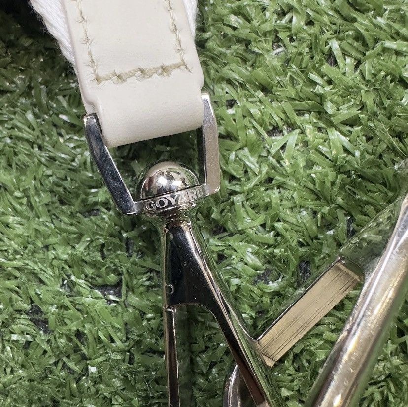 Goyard Goyard Shoulder Strap White Leather Bag Accessories 020236 Size ONE SIZE - 4 Thumbnail