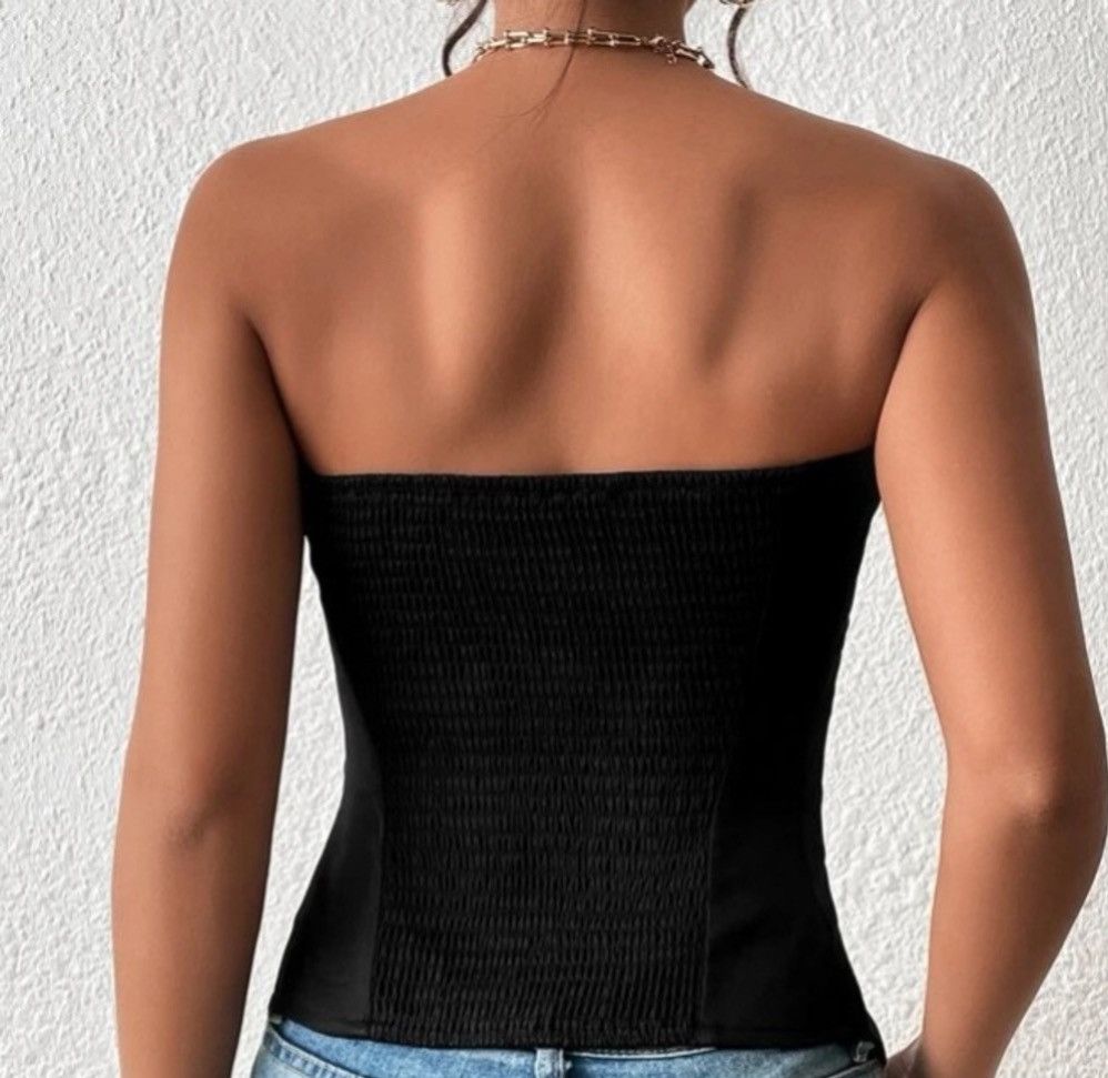 Designer × Other NWT, Women’s Lavishly Paris Strapless Corset Top. Size M / US 6-8 / IT 42-44 - 12 Thumbnail