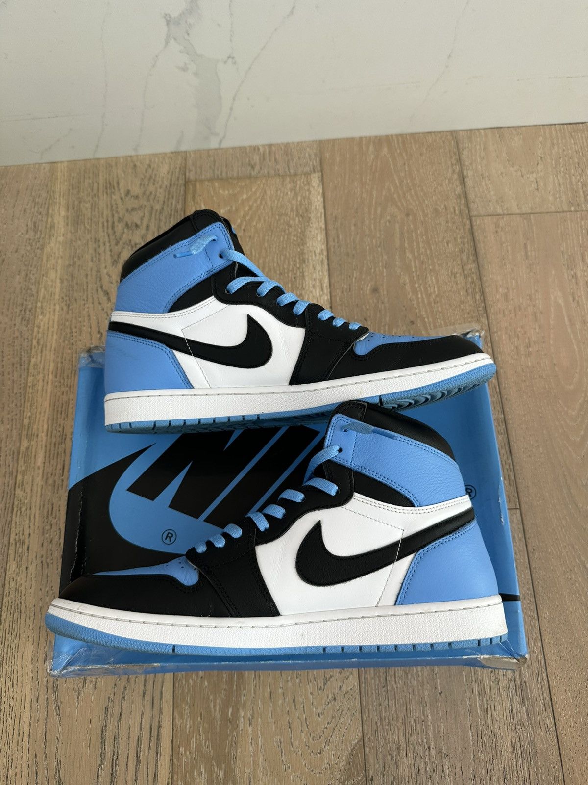 Jordan Brand Jordan 1 Retro High OG UNC Toe Size US 14 / EU 47 - 5 Thumbnail