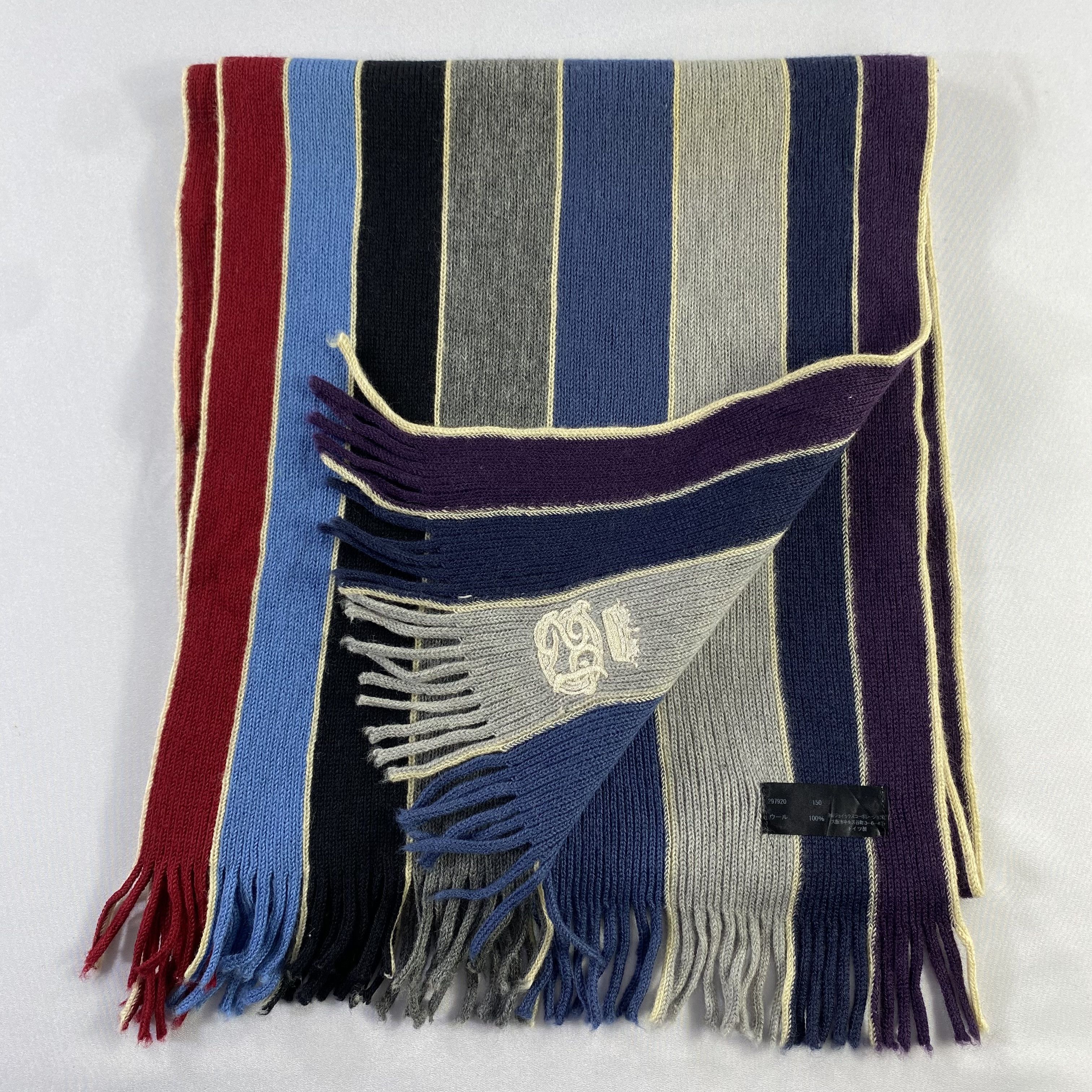 Paul Smith Paul Smith Scarf Neck Wrap Stripe Muffler Size ONE SIZE - 4 Thumbnail