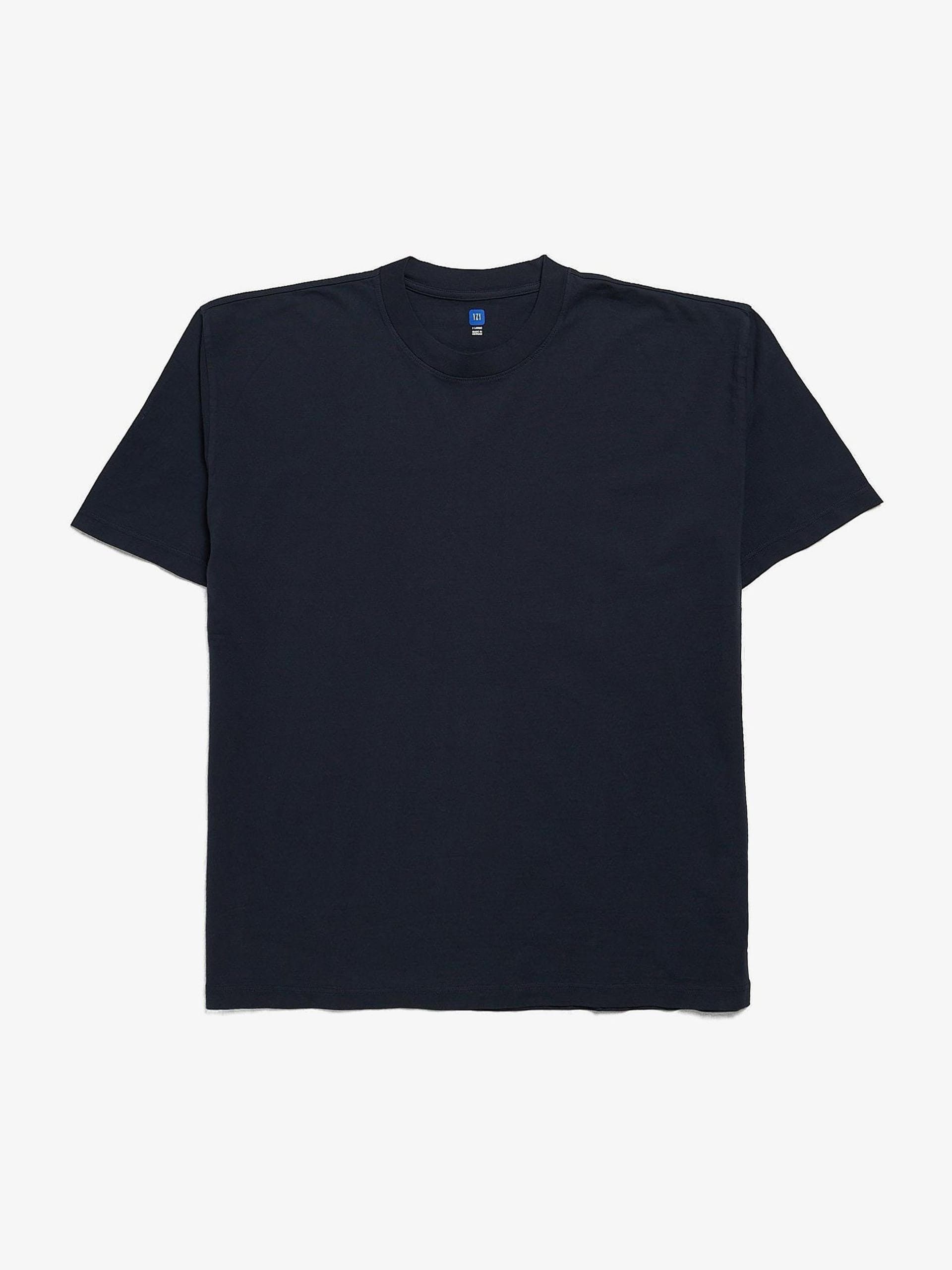 Yeezy Black Boxy Dense Cotton T Shirt Size US M / EU 48-50 / 2 - 1 Thumbnail