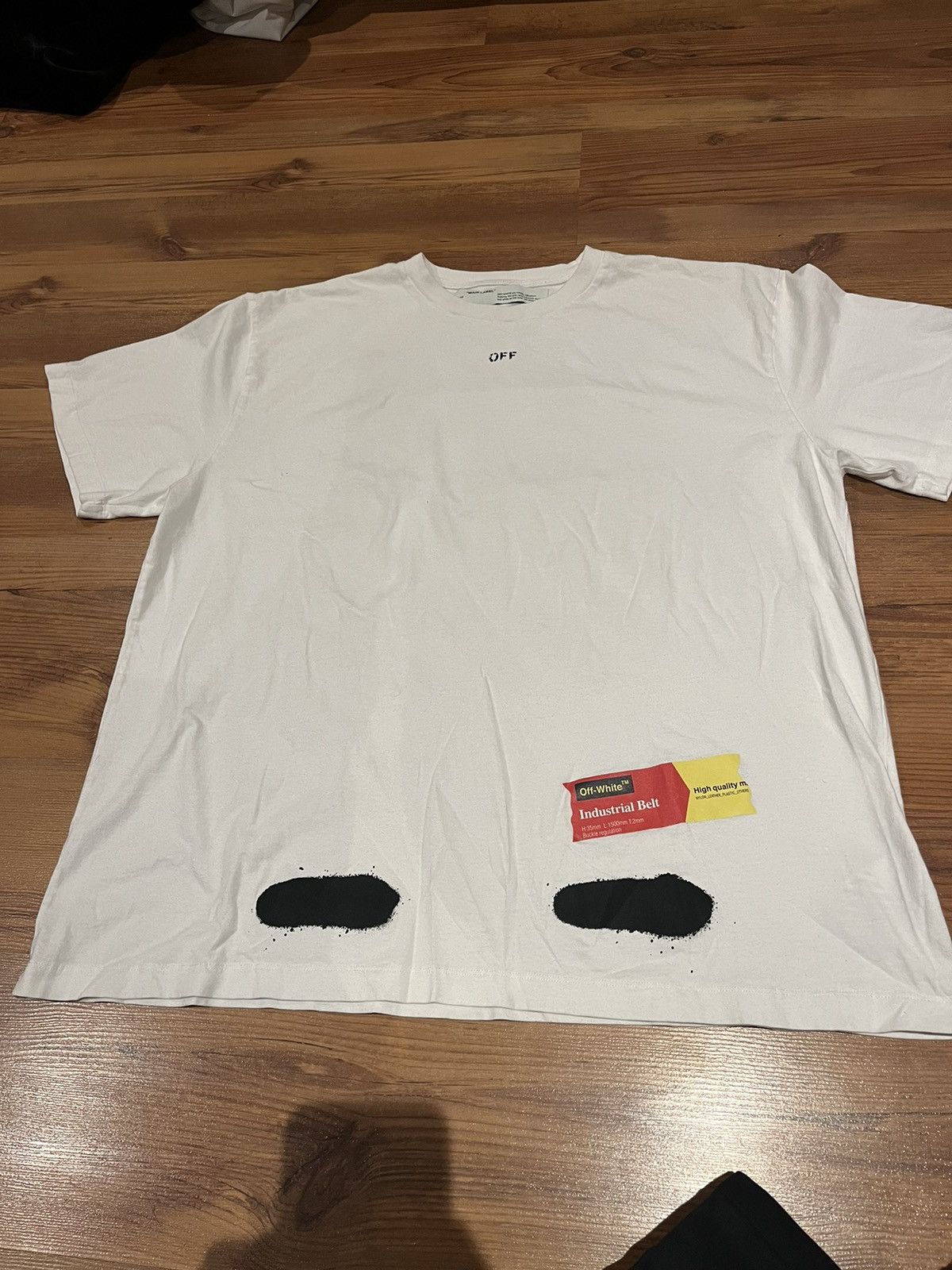 Off-White SSENSE EXCLUSIVE T-SHIRT 2019 Size US L / EU 52-54 / 3 - 2 Thumbnail
