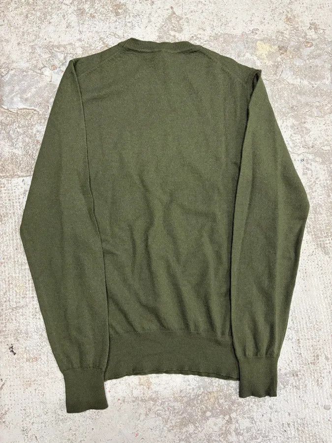 Emporio Armani 2010s Emporio Armani Khaki Minimalist Sweater Size US M / EU 48-50 / 2 - 5 Thumbnail