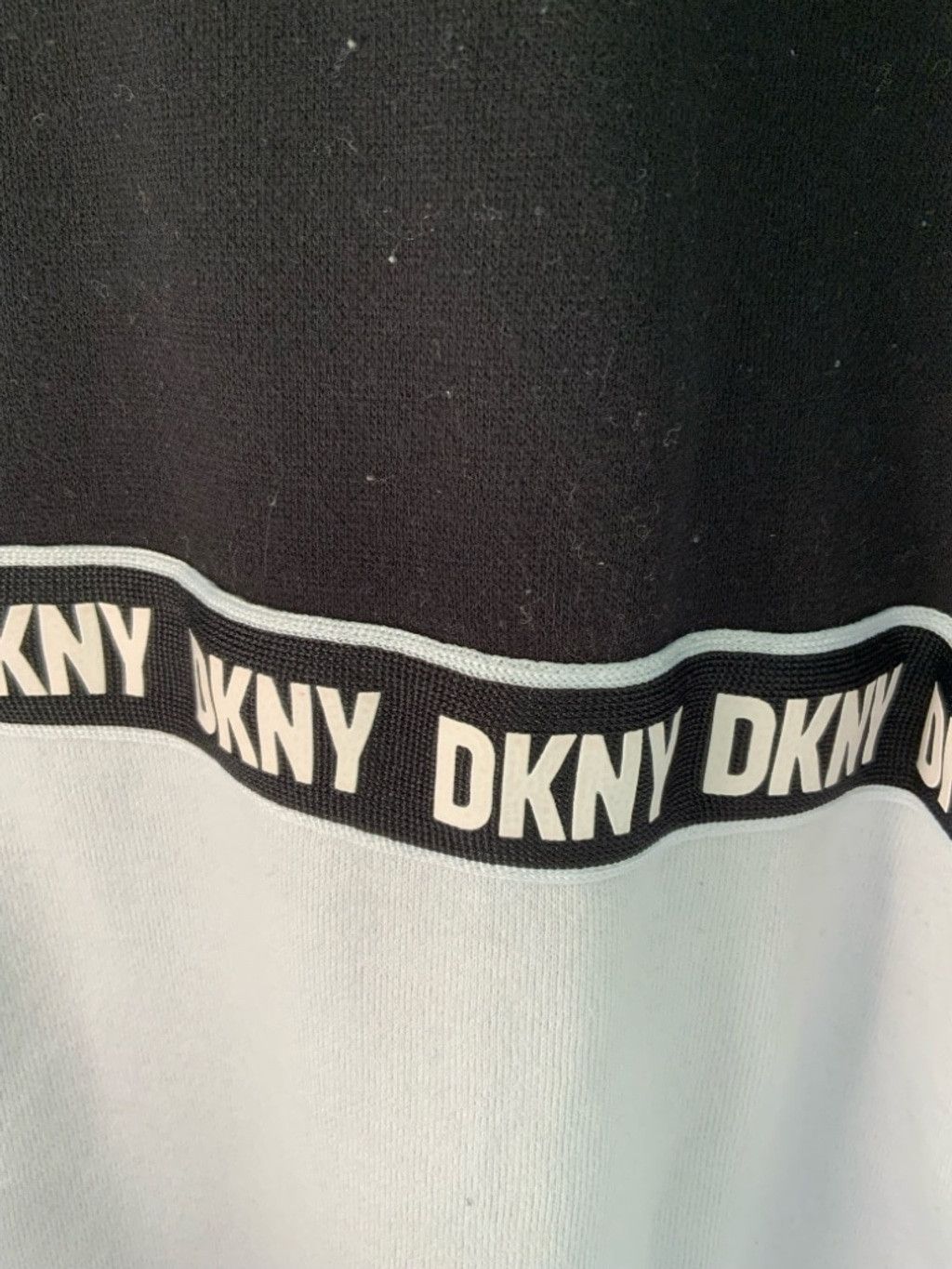 DKNY DKNY Hoodie Size XL Black and White Size XL / US 12-14 / IT 48-50 - 4 Thumbnail