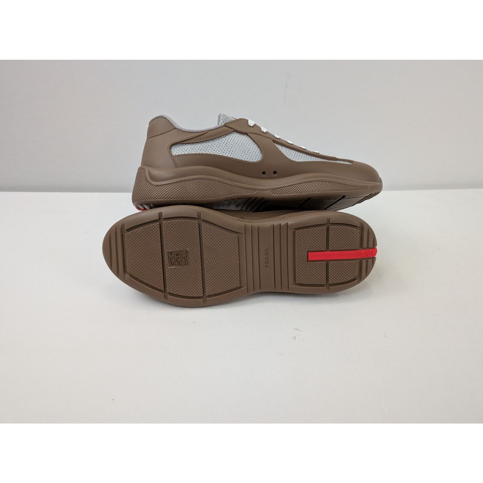 Prada o1rshd1 Sneakers in Moka/Brown Size US 12 / EU 45 - 1 Thumbnail
