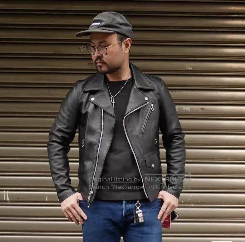 Schott Schott Sheepskin biker jacket Size US L / EU 52-54 / 3 - 8 Thumbnail