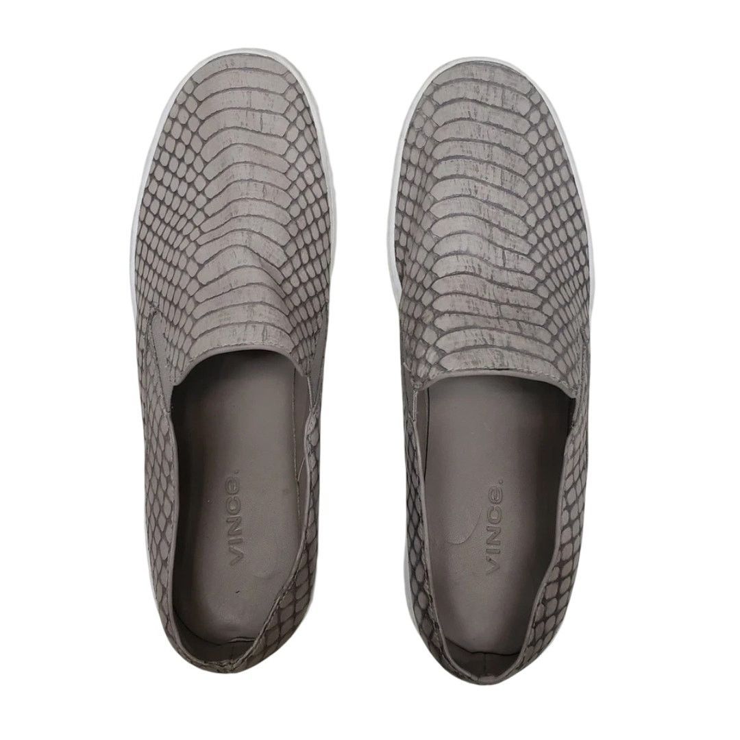 Vince VINCE Blair Snakeskin Embossed Leather Skate Sneakers 7.5 M Size US 7.5 / IT 37.5 - 10 Thumbnail