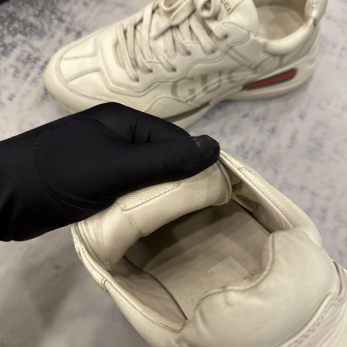 Gucci Gucci Rhyton FLogo Size US 6 / EU 39 - 10 Thumbnail