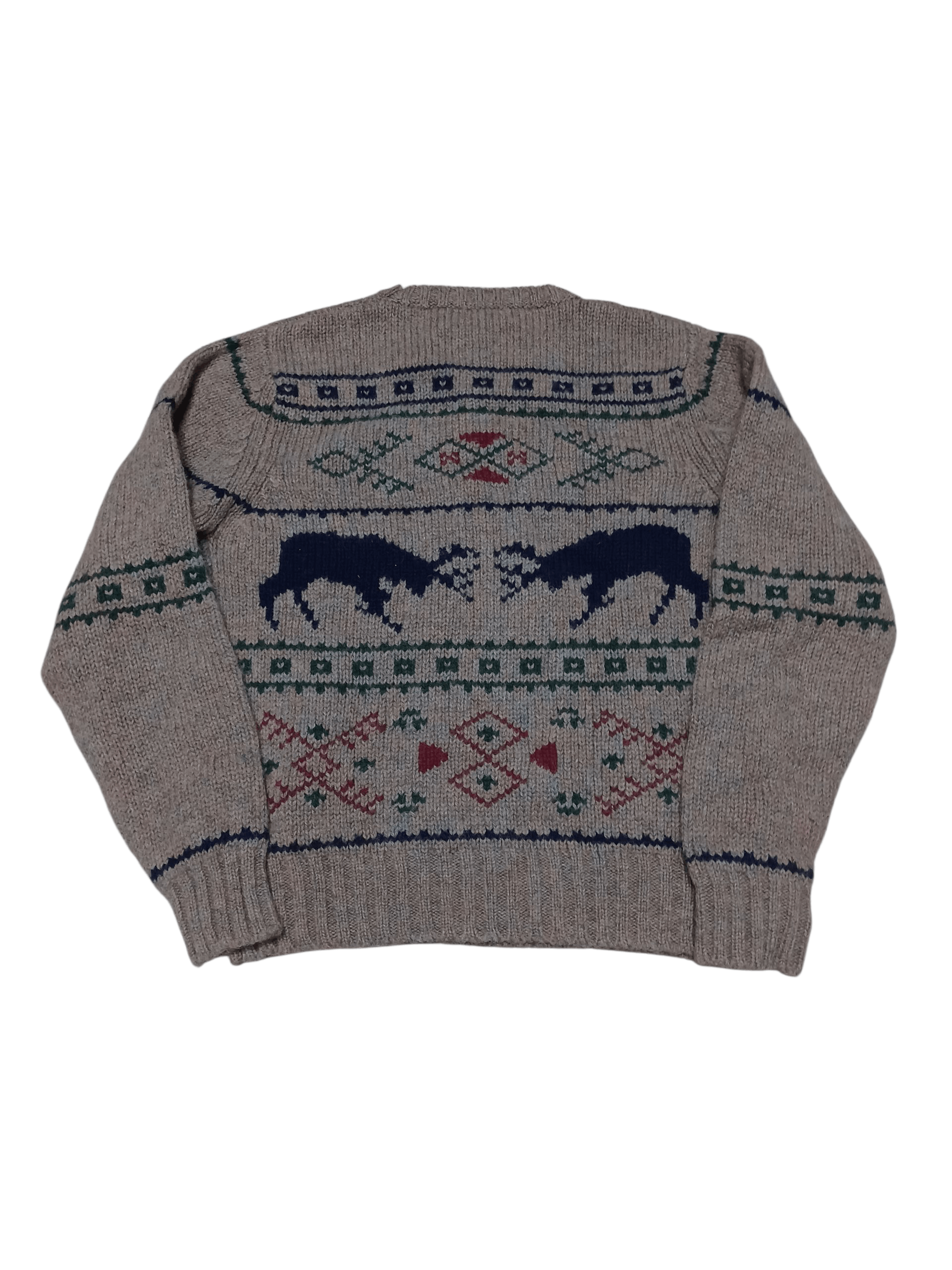 Other VINTAGE 90S 100% LAMNSWOOL MADE IN TAIWAN SWEATER Size US M / EU 48-50 / 2 - 3 Thumbnail